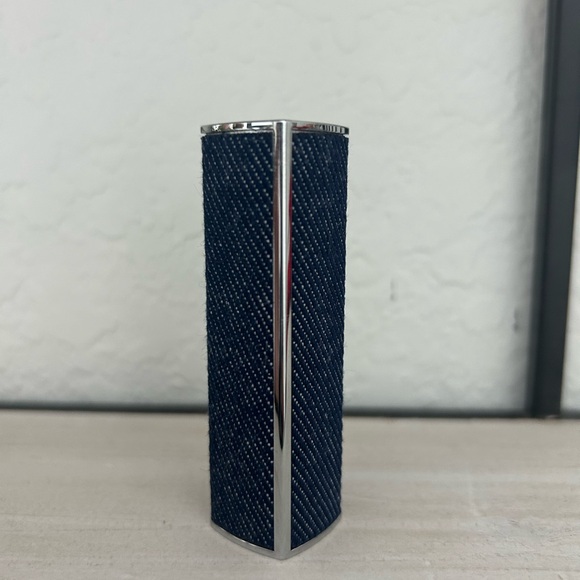 Dior Addict refillable contour Lipstick Case in denim and silver lettering. - Picture 4 of 6